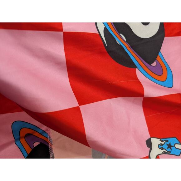 DRESSED IN LALA Satin Playsuit in Cosmic Cowgirl Set Size XS - Picture 10 of 11